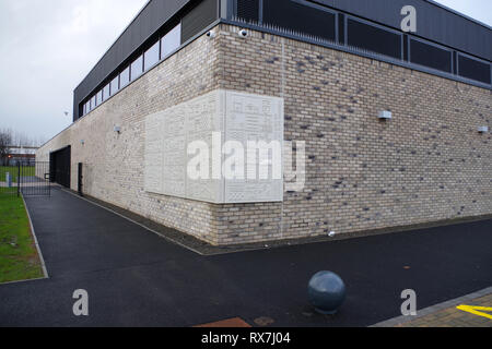 Communauté de Clydebank Sports Hub, Whitecrook, Clydebank, Écosse Banque D'Images