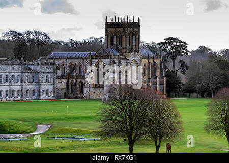 Abbaye de Milton, dorset, England, UK Banque D'Images