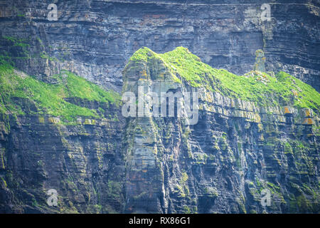 Voyage en bateau vers les falaises de Moher Banque D'Images