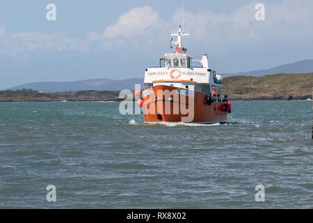 Cape Clear Ferry Port de Baltimore, West Cork Irlande Banque D'Images