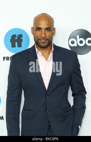 Hiver 2019 Le TCA Press Tour - Disney ABC Television tenue à l'hôtel Langham Huntington Hotel à Pasadena, Californie le 5 février 2019, Boris Kodjoe' : où : Los Angeles, California, United States Quand : 05 Feb 2019 Credit : Sheri Determan/WENN.com Banque D'Images