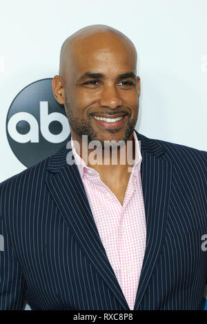 Hiver 2019 Le TCA Press Tour - Disney ABC Television tenue à l'hôtel Langham Huntington Hotel à Pasadena, Californie le 5 février 2019, Boris Kodjoe' : où : Los Angeles, California, United States Quand : 05 Feb 2019 Credit : Sheri Determan/WENN.com Banque D'Images