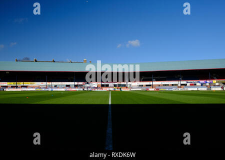 Dens Park, Dundee, Royaume-Uni. Mar 9, 2019. Football Premiership Ladbrokes, Dundee contre coeur de Midlothian ; vue générale de Dens Park, domicile de Dundee : Action Crédit Plus Sport/Alamy Vivre NewsEditorial uniquement, licence requise pour un usage commercial. Aucune utilisation de pari, de jeux ou d'un seul club/ligue/dvd publications.' Banque D'Images