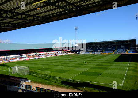 Dens Park, Dundee, Royaume-Uni. Mar 9, 2019. Football Premiership Ladbrokes, Dundee contre coeur de Midlothian ; vue générale de Dens Park, domicile de Dundee : Action Crédit Plus Sport/Alamy Vivre NewsEditorial uniquement, licence requise pour un usage commercial. Aucune utilisation de pari, de jeux ou d'un seul club/ligue/dvd publications.' Banque D'Images