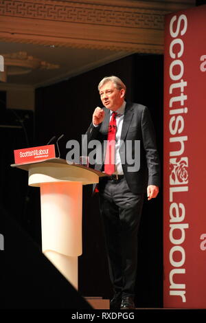 Dundee, Royaume-Uni. Mar 9, 2019. Leader travailliste écossais - Richard Leonard traite de conférence avec son discours. Crédit : Colin Fisher/Alamy Live News Banque D'Images
