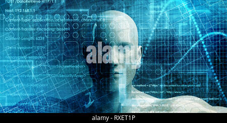 Développement Web et développeur Resource Network comme concept Banque D'Images