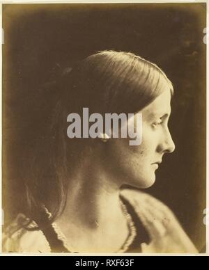 Julia Jackson. Julia Margaret Cameron ; anglais, 1815-1879. Date : 1866-1867. Dimensions : 26,7 × 21,8 cm (image/papier). L'albumine. Origine : Angleterre. Musée : le Chicago Art Institute. Banque D'Images
