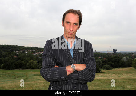 L'écrivain et journaliste s'auto Banque D'Images