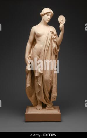 La vérité. Daniel Chester French ; American, 1850-1931. Date : 1900. Dimensions : H. 148,6 cm (58 1/2 in.). Le plâtre. Origine : Etats Unis. Musée : le Chicago Art Institute. Banque D'Images