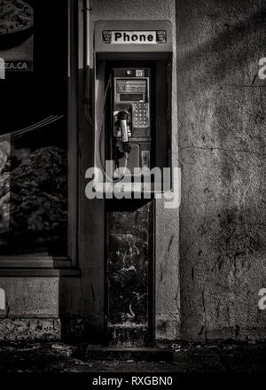À partir d'une série de photos en noir et blanc l'exploration d'un désuet et presque oublié la technologie dans et autour de la région de Toronto au Canada. Orig Banque D'Images