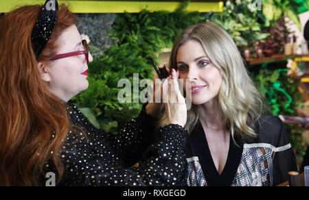 Les célébrités assister à l'ouverture de Burt's Bees Covent Garden de pop up shop qui célèbre le lancement de sa gamme de cosmétiques couleur comprend : Donna Air Quand : 06 Feb 2019 Crédit : Joe Pepler/WENN.com/PinPep Banque D'Images