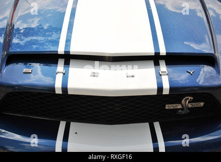 Avant de Shelby GT Super Snake 500 6/10/2018 Auto de Prague Banque D'Images