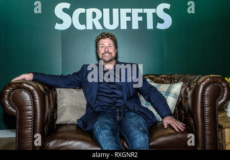 Birmingham, UK. 9 mars 2019. Crufts Dog Show....Singer priorto Michael Ball de sa prise de rôle en tant que juge en chef pour la concurrence Scruffs, le meilleur chien de race croisée, à l'ans Crufts Dog Show.. Crédit : charlie bryan/Alamy Live News Banque D'Images