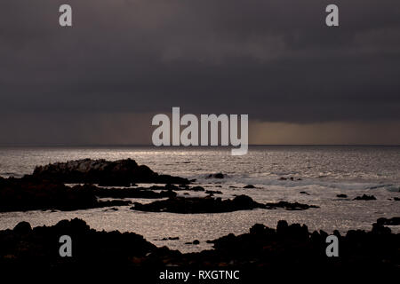 Monterey, CA, USA - 9 mars, 2019 La pluie, la pluie et plus de pluie descend sur le Comté de Monterey en Californie du Nord dans l'un des hivers les plus humides sur record.20 février 2019, CA, USA Crédit : Motofoto/Alamy Live News Banque D'Images