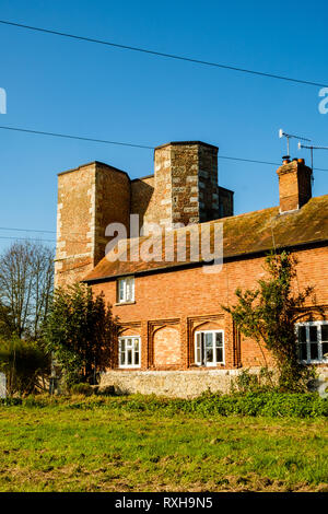 Otford Palace, Palace, champ Otford, dans le Kent Banque D'Images