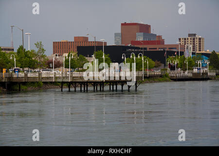 Sault Sainte Marie, district d'Algoma, Ontario, Canada Banque D'Images