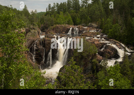 Aubrey Falls Provincial Park, District d'Algoma, Ontario, Canada Banque D'Images