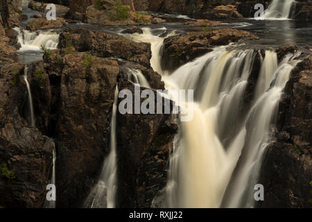 Aubrey Falls Provincial Park, District d'Algoma, Ontario, Canada Banque D'Images