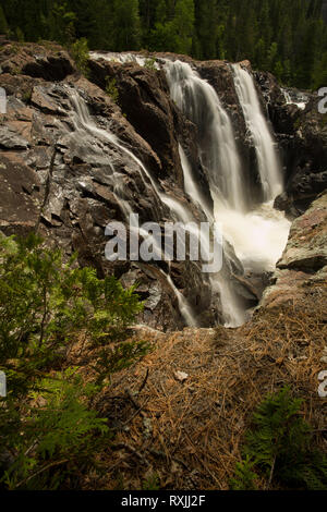 Aubrey Falls Provincial Park, District d'Algoma, Ontario, Canada Banque D'Images