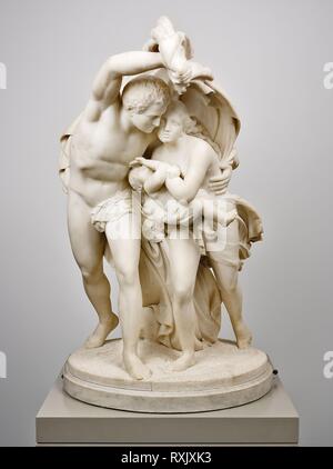 Vol de Pompéi. Giovanni Maria Benzoni ; italien, 1809-1873. Date : 1873. Dimensions : Appro×. 115,6 × 72,4 × 86,4 cm (45 1/2 x 28 1/2 x 34 in.) Poids : appro×. 660 livres en. Origine : Rome. Musée : le Chicago Art Institute. Banque D'Images