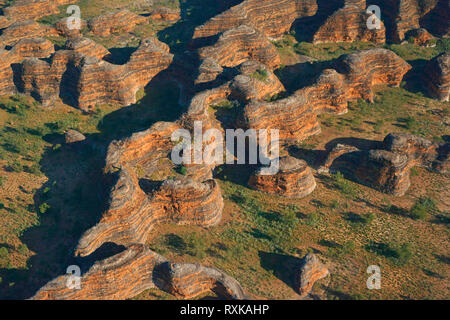 Bungle Bungles Site du patrimoine mondial de l'antenne dans la région de Kimberley, à l'Est de l'Australie occidentale. Gamme de montagne unique dans le Parc National de Purnululu. Banque D'Images