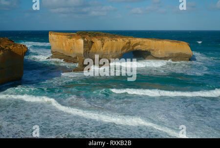 Hill Inlet 4, Whitehaven Beach, Whitsunday Island, près de Hamilton Island, Grande Barrière de corail, l'Australie, le Pont de Londres, National arch formation Port Campbell National Park. La Great Ocean Road. Peterborough, Victoria, Australie. Banque D'Images