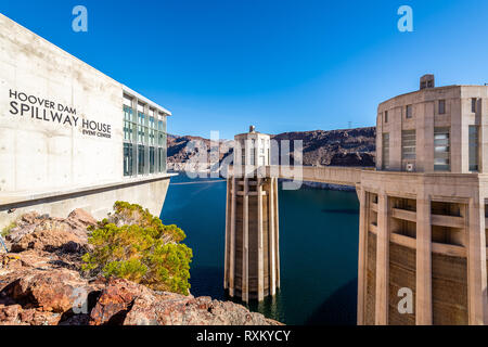 Le barrage de Hoover Banque D'Images