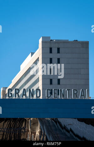 La gare Grand Central et du centre commercial, Birmingham, UK Banque D'Images