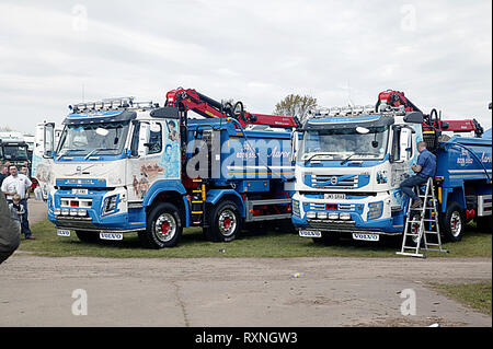 AARON GRAB EMBAUCHER AU TRUCKFEST Banque D'Images