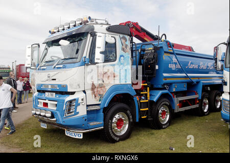 AARON GRAB EMBAUCHER AU TRUCKFEST Banque D'Images