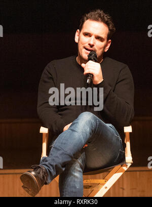 Lausanne, Suisse. 10 mars, 2019. Rencontre avec Matt Dillon, l'acteur américain lors des réunions du 7ème art à Lausanne, Suisse sur le 10-03-2019. Crédit : Eric Dubost/Alamy Live News Banque D'Images