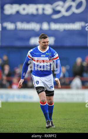 Wakefield, Royaume-Uni. 10 mars 2019. Fusée Mobile Stadium, Wakefield, Angleterre ; Rugby League Super League Betfred, Wakefield Trinity vs Hull Kingston Rovers ; Wakefield Trinity's Danny Brough. Credit : Dean Williams/Alamy Live News Banque D'Images