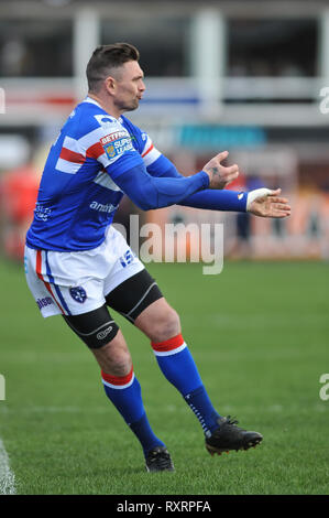 Wakefield, Royaume-Uni. 10 mars 2019. Fusée Mobile Stadium, Wakefield, Angleterre ; Rugby League Super League Betfred, Wakefield Trinity vs Hull Kingston Rovers ; Wakefield Trinity's Danny Brough. Credit : Dean Williams/Alamy Live News Banque D'Images