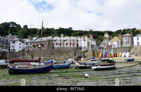 Port Mousehole, Cornwall, UK Banque D'Images