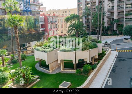 Monaco, 21 OCT : Balade dans le centre-ville de Monaco magnifique le Oct 21, 2018 à Monco Banque D'Images