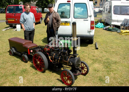 Moteur de traction Burrell Banque D'Images