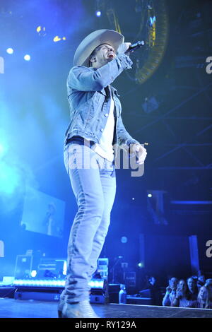 Glasgow, Royaume-Uni. Mar 10, 2019. Lynch effectue la distin au pays à l'autre Fête de la musique à l'Hydro Arena de Glasgow. Crédit : Colin Fisher/Alamy Live News Banque D'Images