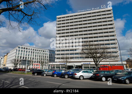 Deutsche Bank, Neue Kant Straße 2, Charlottenburg, Berlin, Deutschland Banque D'Images