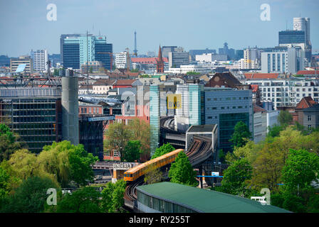 U-Bahnhof, Moeckernbruecke, Kreuzberg, Berlin, Deutschland, M÷ckernbr³cke Banque D'Images