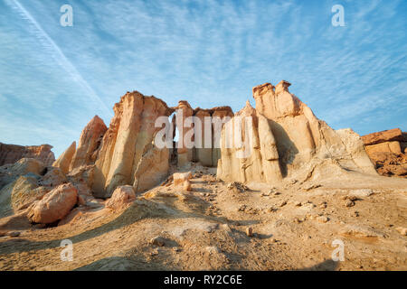 Stars Valley sur l'île de Qeshm au sud de l'Iran, pris en janvier 2019 prises en hdr Banque D'Images