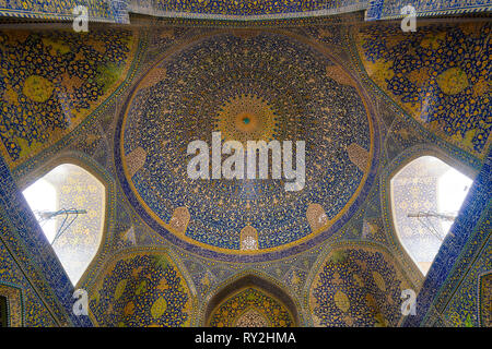 Shah mosquée à Naqsh-e Jahan Square à Isfahan, Iran, prises en janvier 2019 prises en hdr Banque D'Images