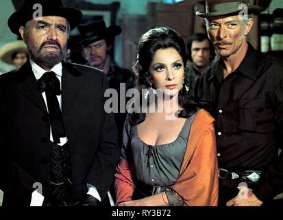 MASON,LOLLOBRIGIDA,CLEEF, BAD MAN'S RIVER, 1971 Banque D'Images