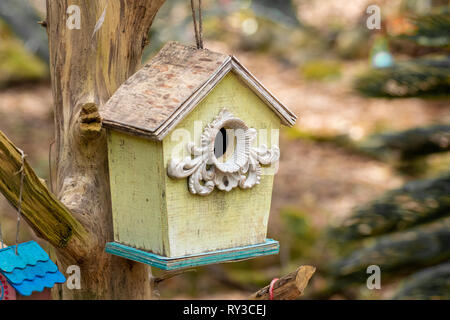 Miniatures de jardins lacs Cedar Banque D'Images