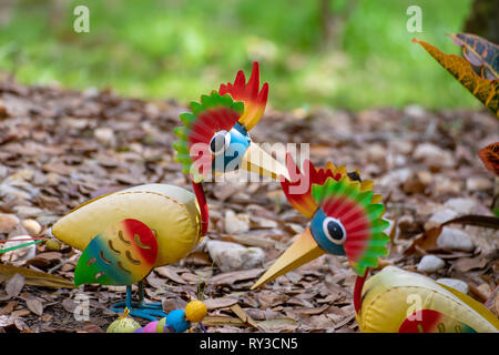 Miniatures de jardins lacs Cedar Banque D'Images