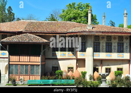 Bakhchysarai, Ukraine, mai 2011. Bakhtchyssaraï Palace, le palais du Khan, Crimée. Construit au 16e siècle et est devenu la maison pour une succession des Tatars Banque D'Images