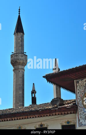 Bakhchysarai, Ukraine, mai 2011. Bakhtchyssaraï Palace, le palais du Khan, Crimée. Construit au 16e siècle et est devenu la maison pour une succession des Tatars Banque D'Images