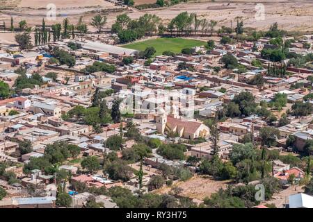 Argentine, province de Jujuy Quebrada de Humahuaca, classée au Patrimoine Mondial de l'UNESCO, village Tilcara Banque D'Images