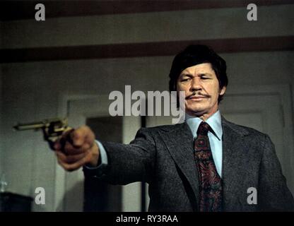 CHARLES BRONSON, mort, 1974 Banque D'Images