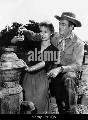 PALMER,Fonda, le TIN STAR, 1957 Banque D'Images