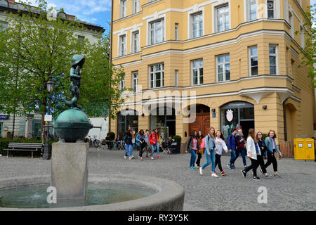 Wiener Platz, Alt-Haidhausen, Haidhausen, Munich, Bayern, Deutschland Banque D'Images